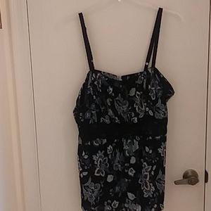♥️ Torrid Floral with Lace Spaghetti Strap Cami